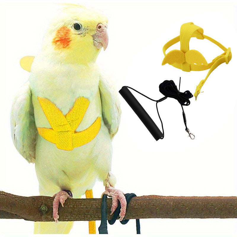 Arnés seguro y resistente para aves domésticas