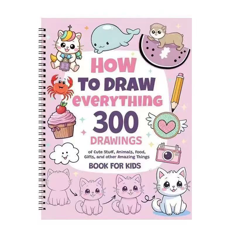 Libro para Aprender a Dibujar Paso a Paso: Animales y Objetos para Niños