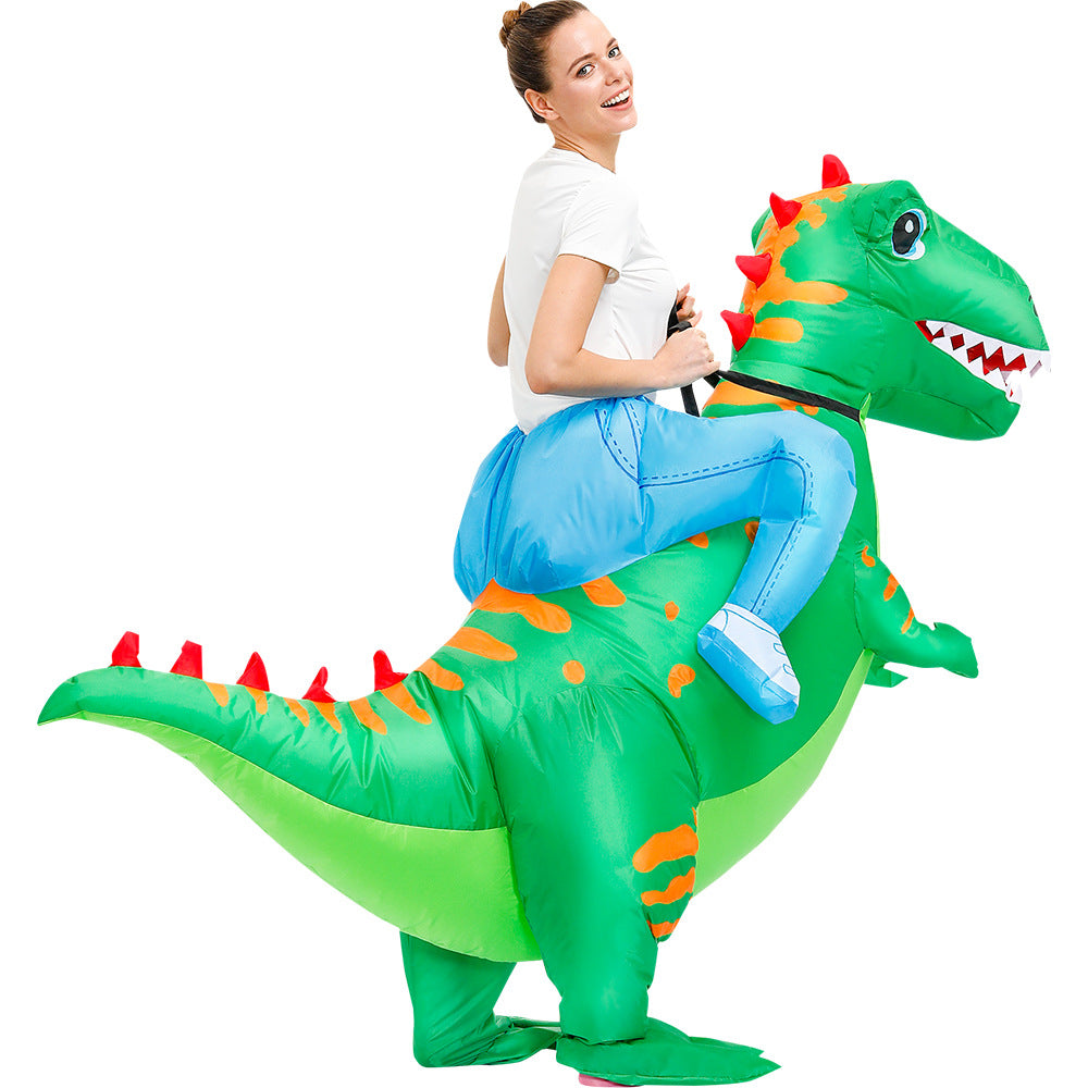Halloween Inflatable Dinosaur Costume for Kids: Animal Options including Bear, Elephant, Tropical Fish, and Pink Pig