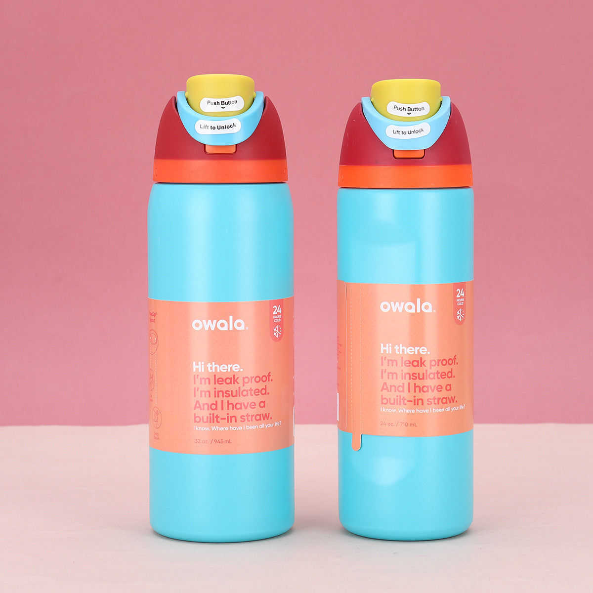 Termo Deportivo de Acero Inoxidable con Boquilla y Asa de Transporte