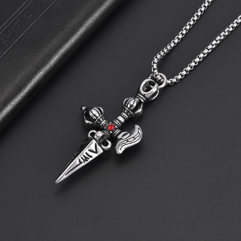 Collar Daga Budista de Protección – Amuleto contra Energías Negativas