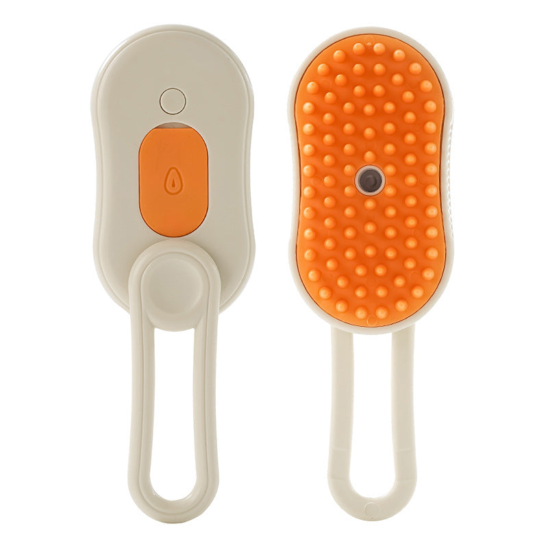 Cepillo de Masaje para Mascotas: Cepillo Desenredante y Quitapelusa para Gatos con Vapor