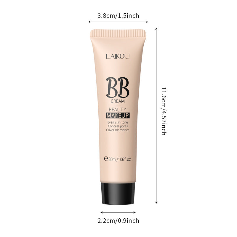 BB Crema LAIKOU de 9 colores 30ml (tubo): Maquillaje Natural, Cosméticos Aprobados por la FDA