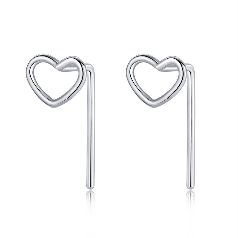 Aretes Botón de plata pura S999: Cierre de Gancho en Varios Modelos