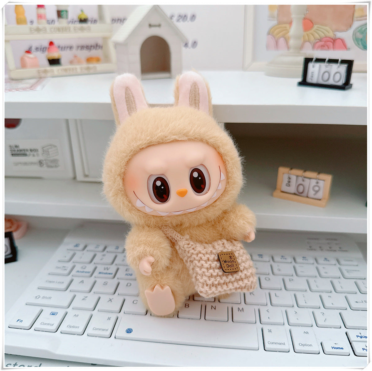 Ropa y accesorios para munecos Labubu, varios diseños divertidos (Muñeca no incluida)