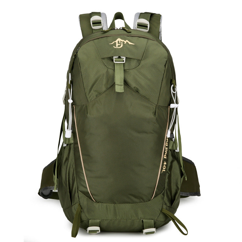 Mochila de deporte multifuncional 40L: gran capacidad, ideal para viajes cortos, camping, senderismo y montañismo