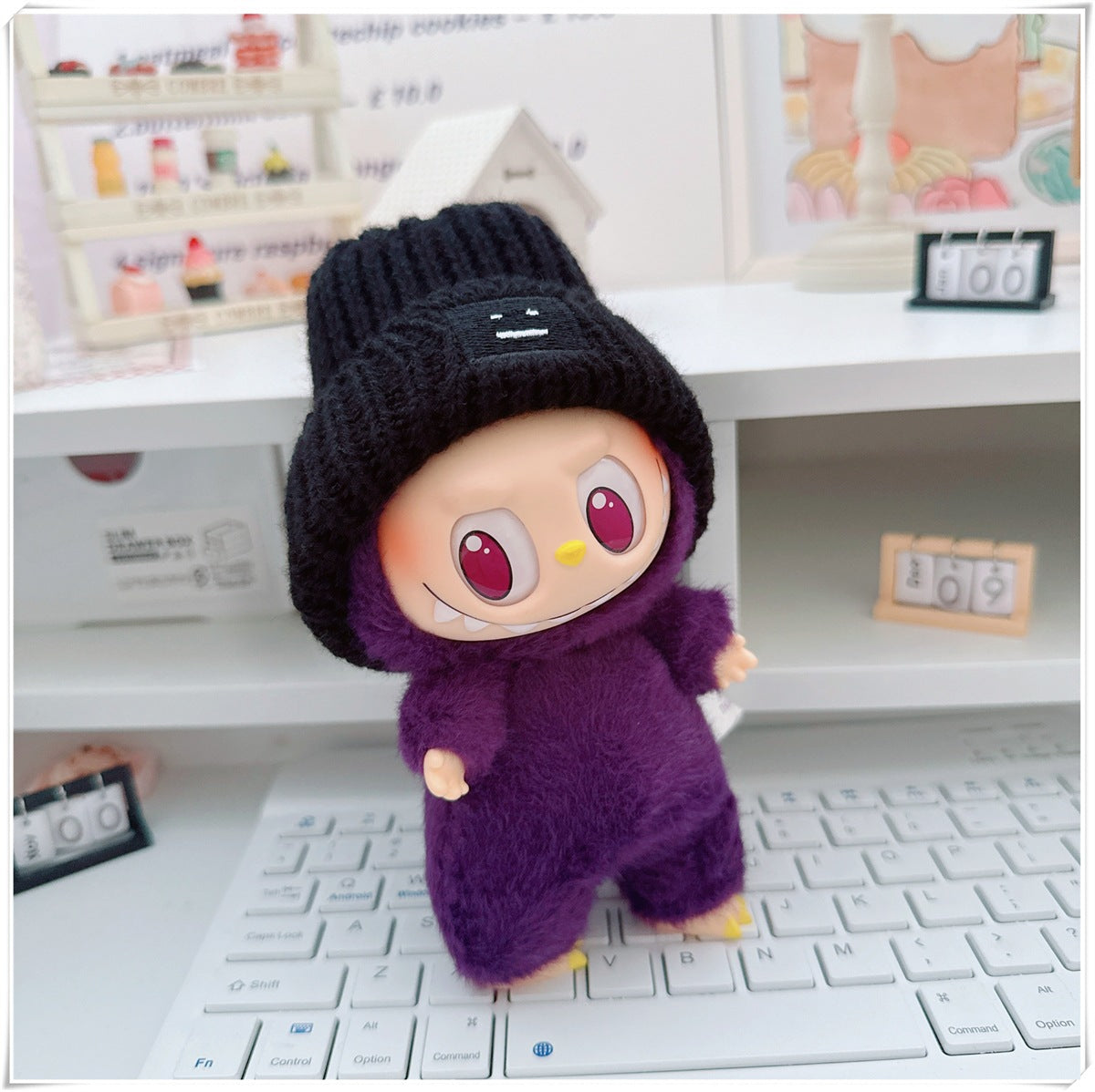 Ropa y accesorios para munecos Labubu, varios diseños divertidos (Muñeca no incluida)