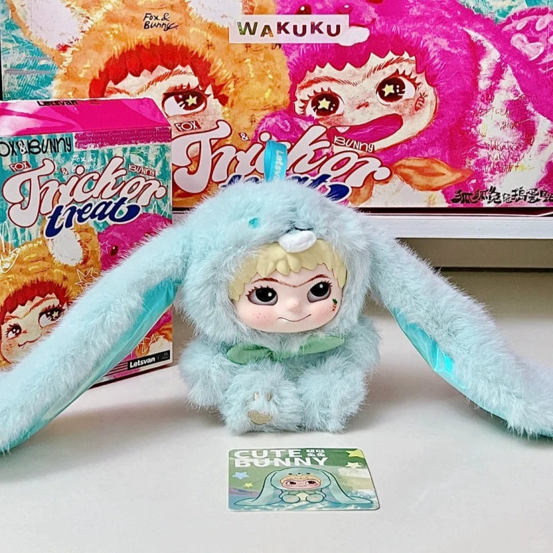 WAKUKU Party Series Plush and Resin Collectible Figures with Surprise Boxes