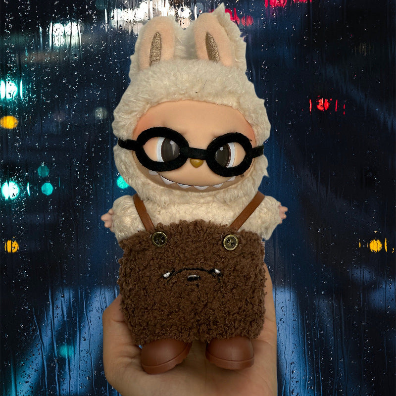 Bonitos conjuntos de Ropa y zapatos para muñecas:Accesorios para labubu de 17cm (Muñeca no incluida)