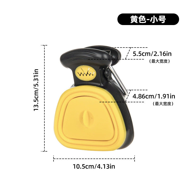 Recogedor de Heces Portátil para Mascotas | Plegable con Bolsa de Basura