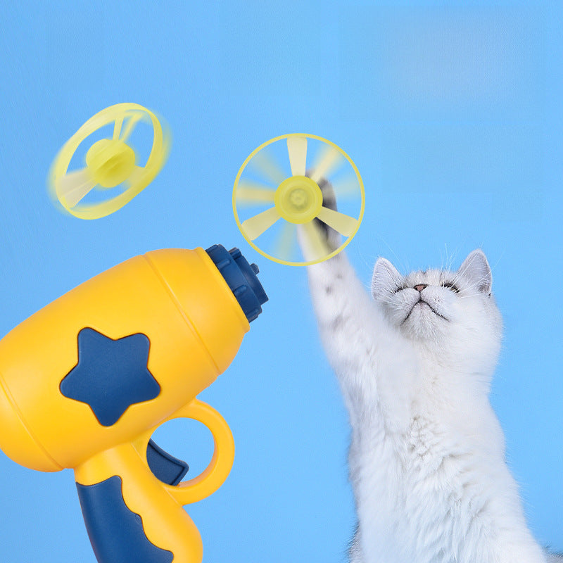 Juguete Volador para Gatos: Libélula Giratoria Interactiva
