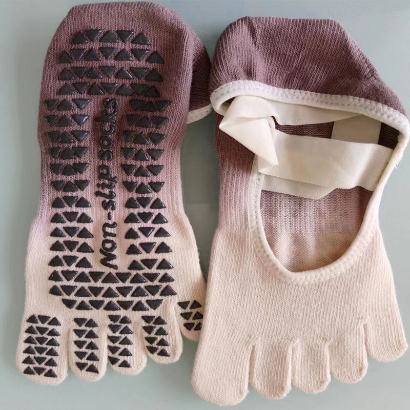 Calcetines fitness para pilates y ejercicio