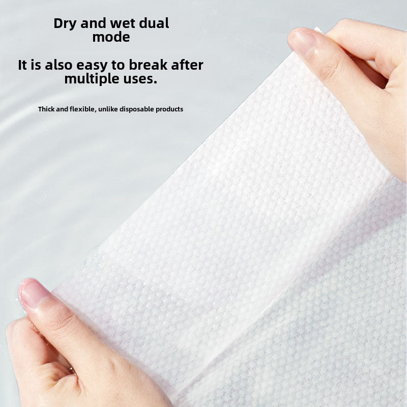 Toallas Faciales Desechables de Algodón: Paños Suaves y Gruesos para Limpieza, Secado y Cuidado Facial, Tipo Extracto