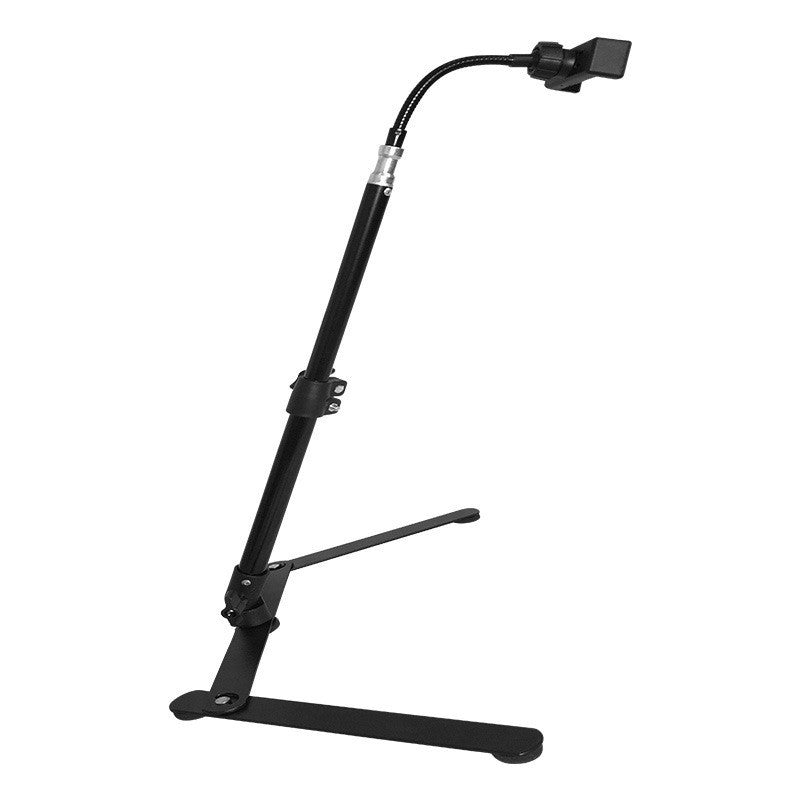 Soporte de Escritorio para Móvil: Estativo Plegable con Luz de Relleno para Fotografía y Streaming