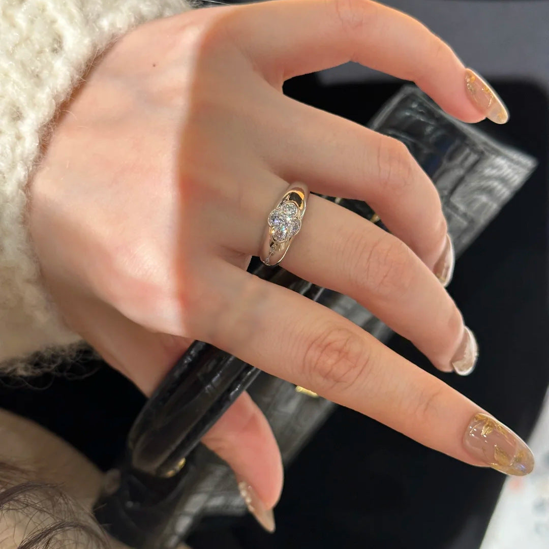 Set de Joyería Económico para Mujer – Collar, Pulsera y Anillo con Circonitas Brillantes