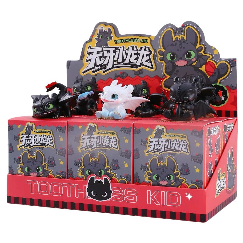 Personajes en miniatura de la película Cómo Entrenar a Tu Dragón