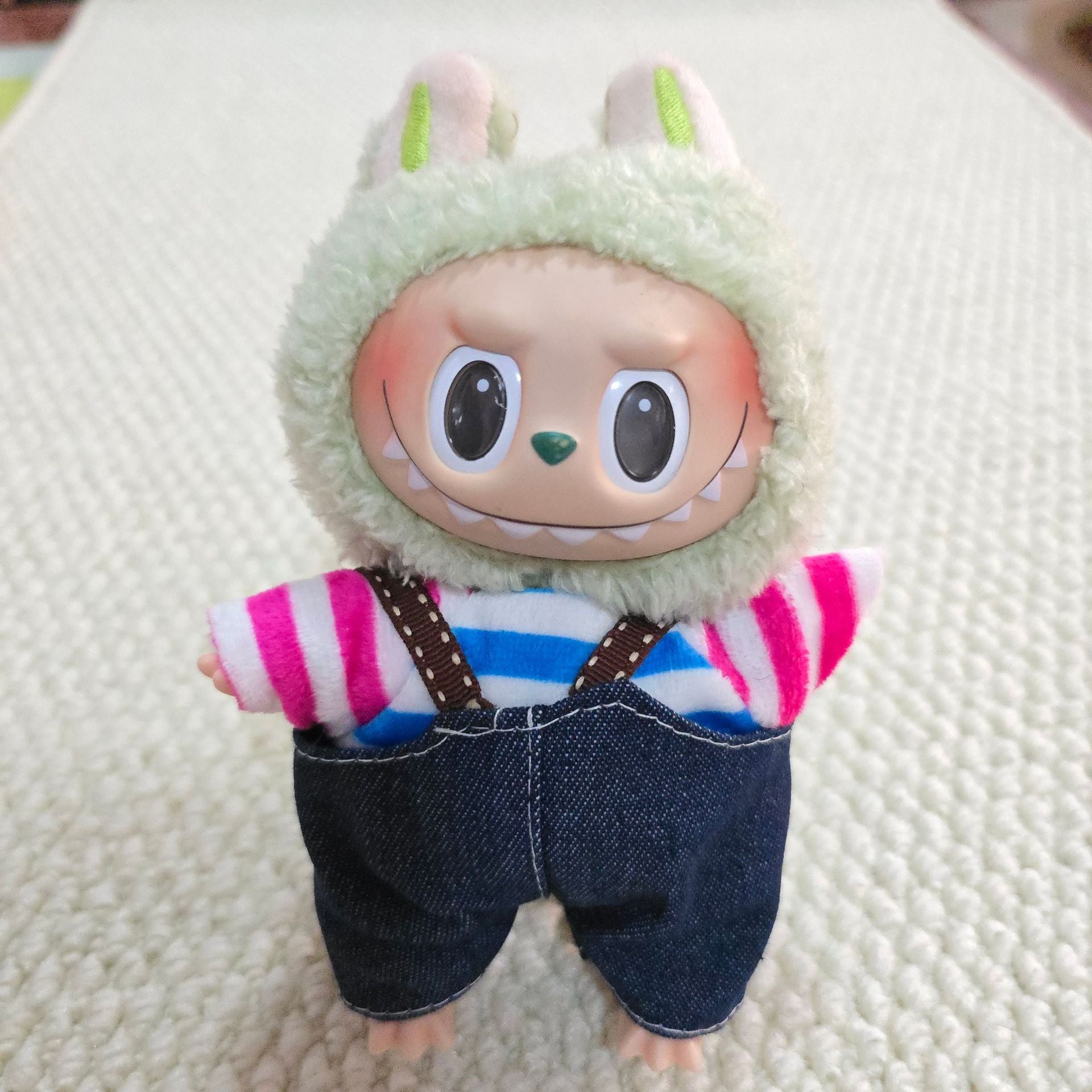 Ropa Estilo Bohemio para Muñeca Labubu 17 cm – Accesorios de Moda (Muñeca No Incluida)