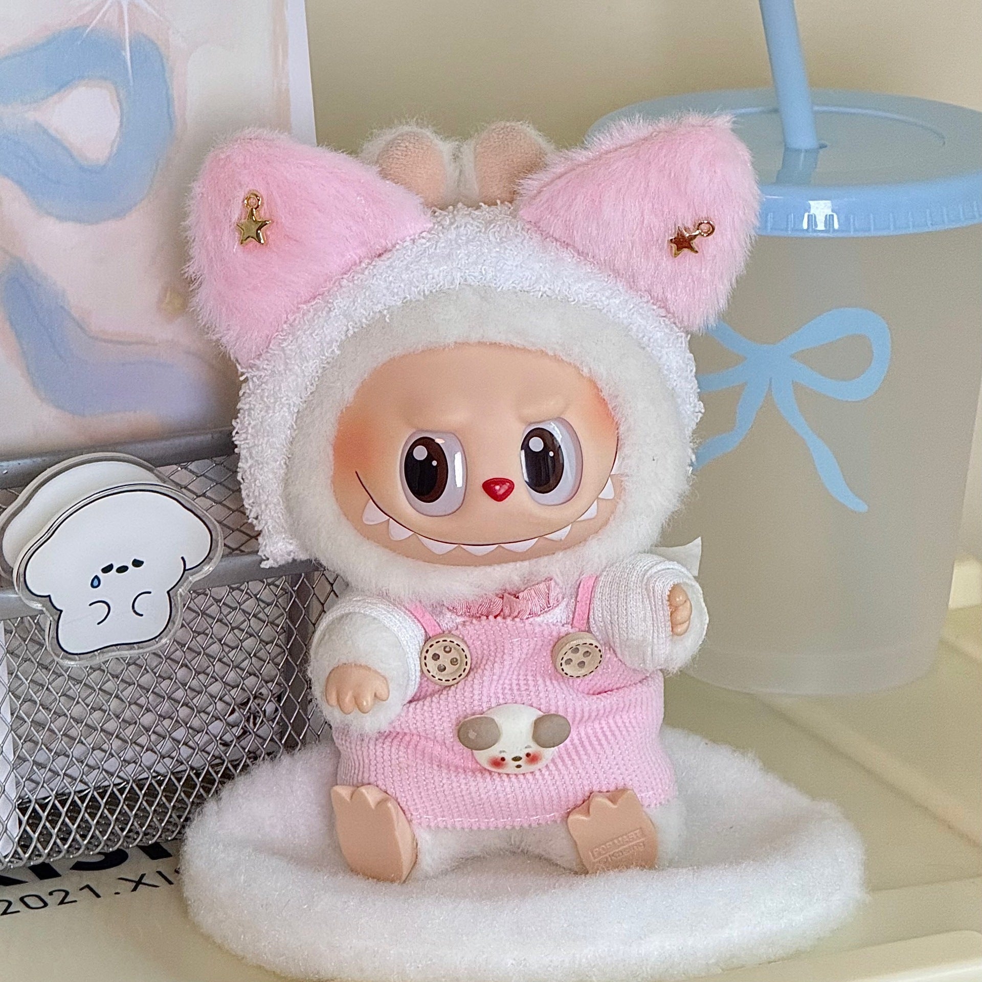 Ropa para Muñecas Labubu de 17cm – Modelos de Pie y Sentado (Muñeca no incluida)