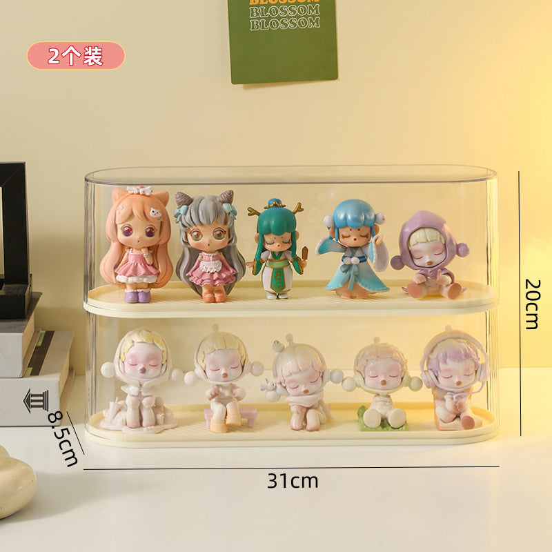 Estante Acrílico para Figuras de Colección – Compatible con POPMART, LEGO y Mini Blind Box