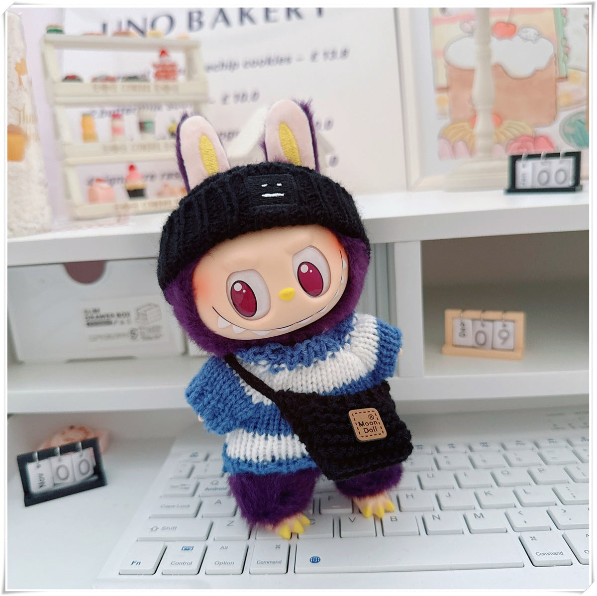 Ropa y accesorios para munecos Labubu, varios diseños divertidos (Muñeca no incluida)