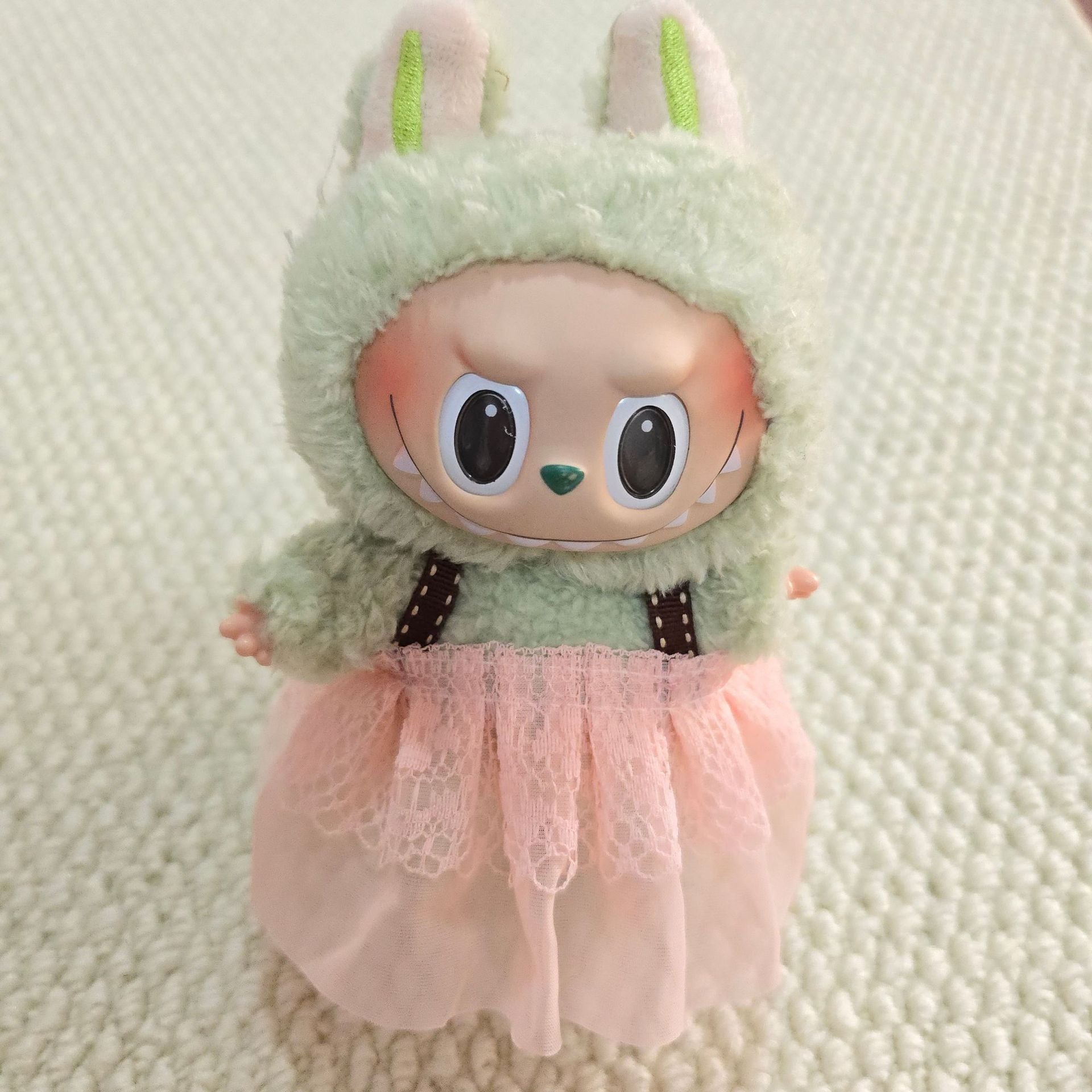 Ropa Estilo Bohemio para Muñeca Labubu 17 cm – Accesorios de Moda (Muñeca No Incluida)