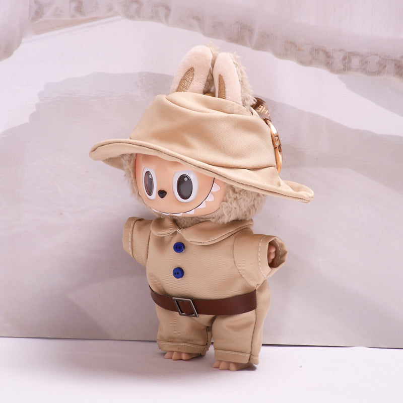 Uniforme Guardabosques Labubu para 17cm (Muñeca no incluida)