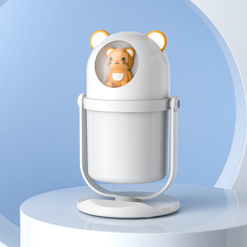 Humidificador Inteligente: Gran Capacidad, USB, Silencioso, Luz Nocturna, Purificador de Aire Compacto