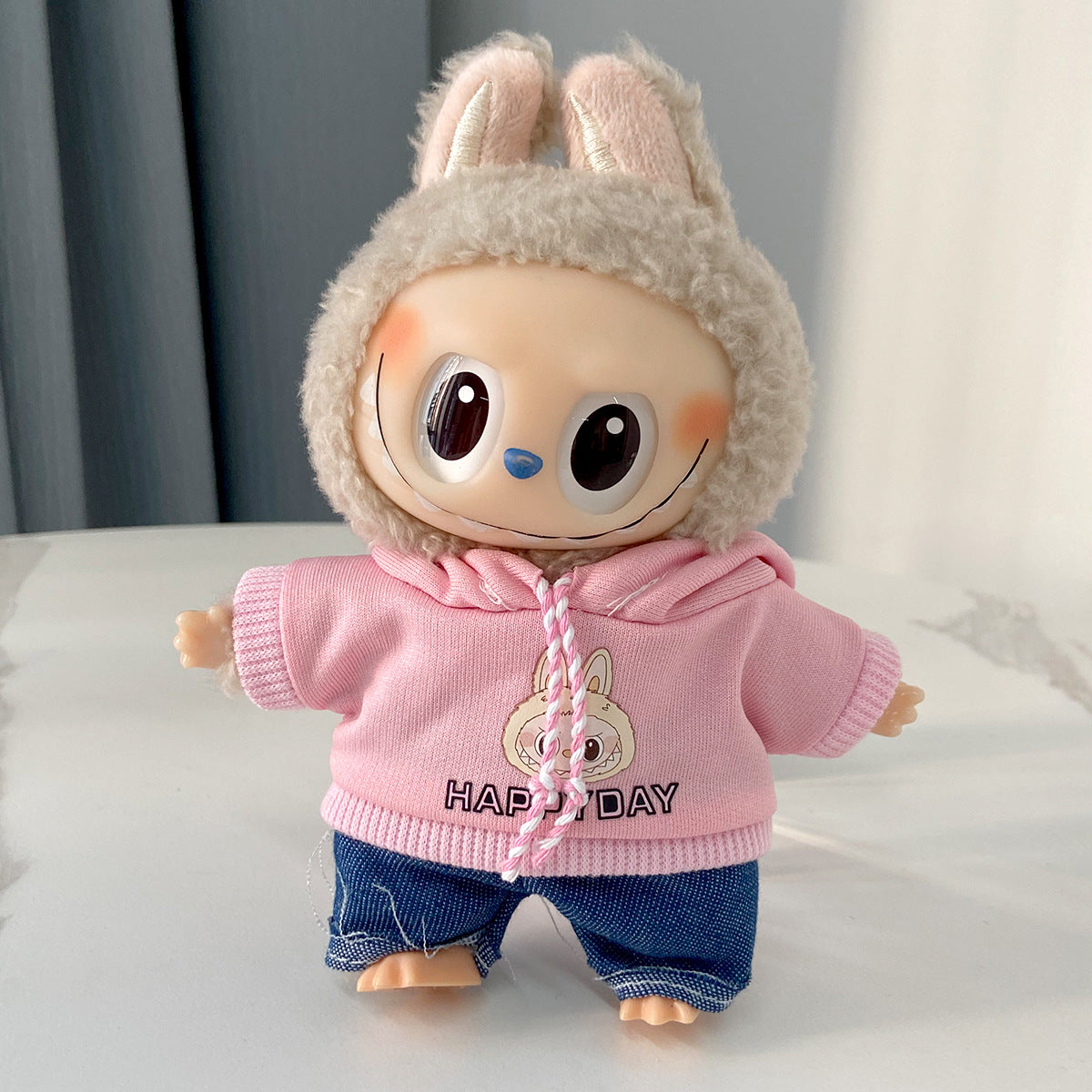 Ropa para muñecas estilo boho chick, para Muñecas Labubu de 17cm (Muñeca no incluida)