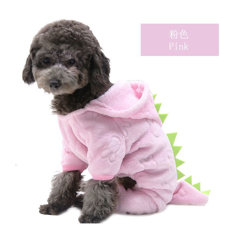 Ropa de Invierno para Perros – Abrigo con Diseño de Dinosaurio y Tigre