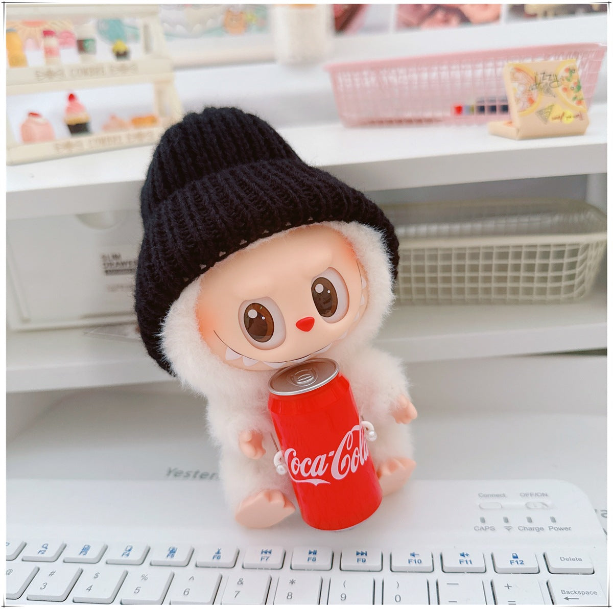 Ropa y accesorios para munecos Labubu, varios diseños divertidos (Muñeca no incluida)