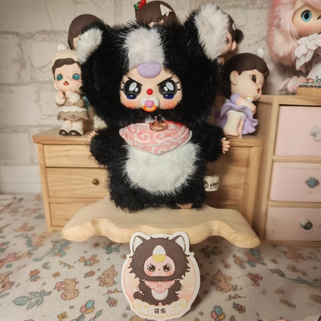 My 3-Year-Old Cat Series: Plush Blind Box Keychain and Girl's Decor