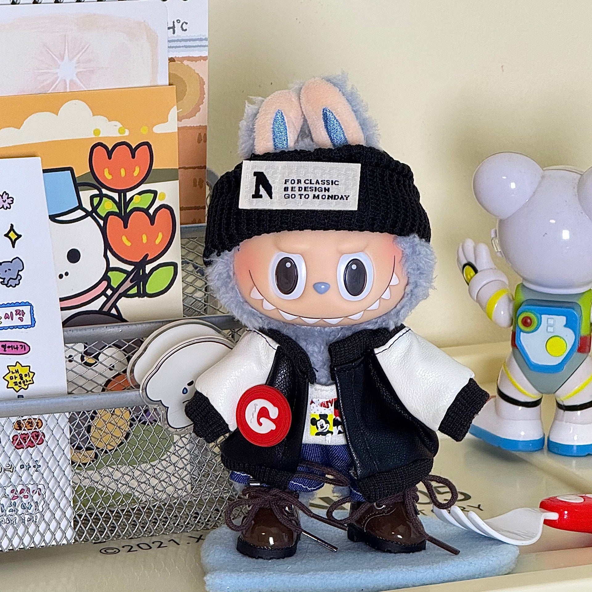 Ropa para Muñecas Labubu de 17cm – Modelos de Pie y Sentado (Muñeca no incluida)