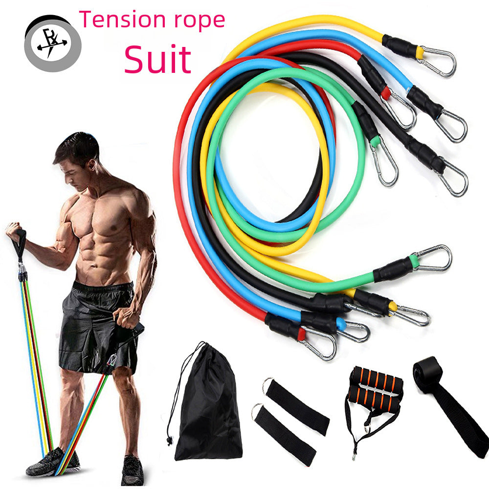 Set Ligas de Resistencia Multifuncional para fitness – Intensidades Múltiples