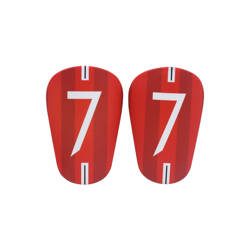 High-Temperature Football Socks with Light Shin Guards for Adults and Kids: Star Number and Foot Protection