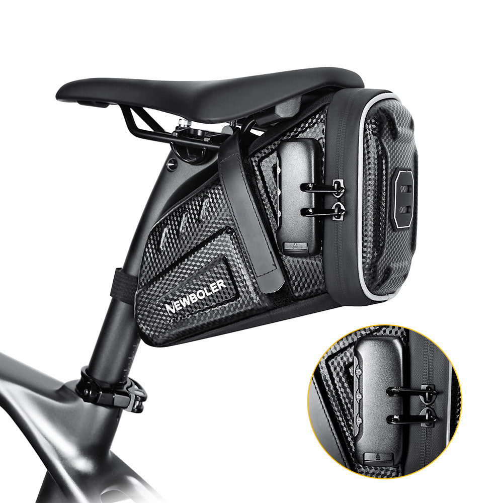 Bolsa de Sillín para Bicicleta: Impermeable, Resistente y de Gran Capacidad