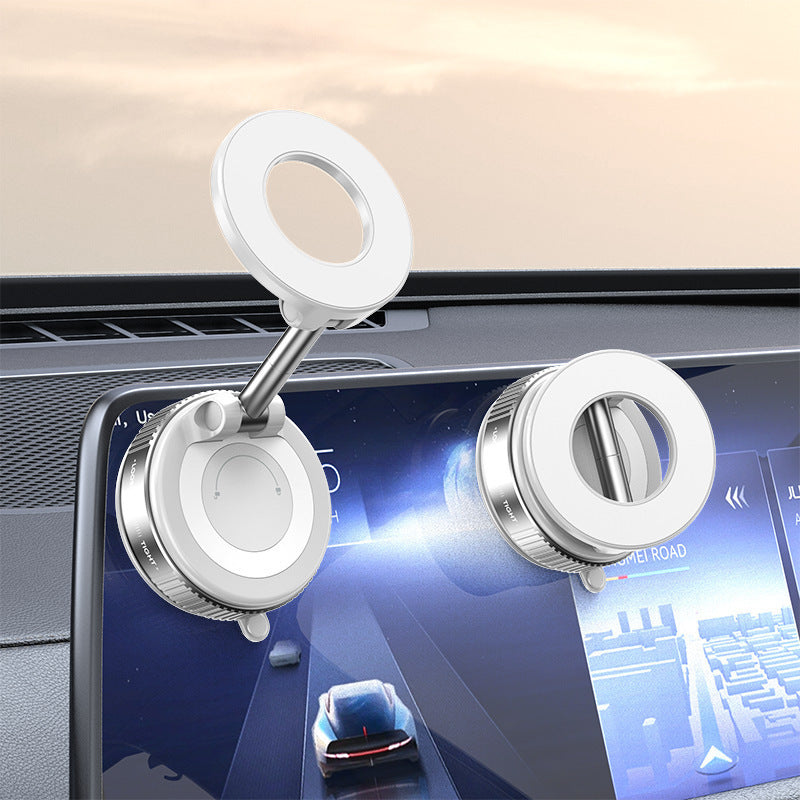 Magnetic Car Phone Holder with 360° Rotation and Adjustable Foldable Design