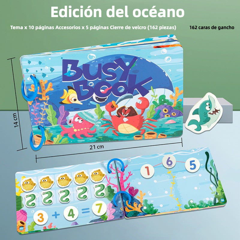 Libros Educativos de Actividades para Niños 3 a 6 Años – Reconocimiento, Manualidades y Juegos