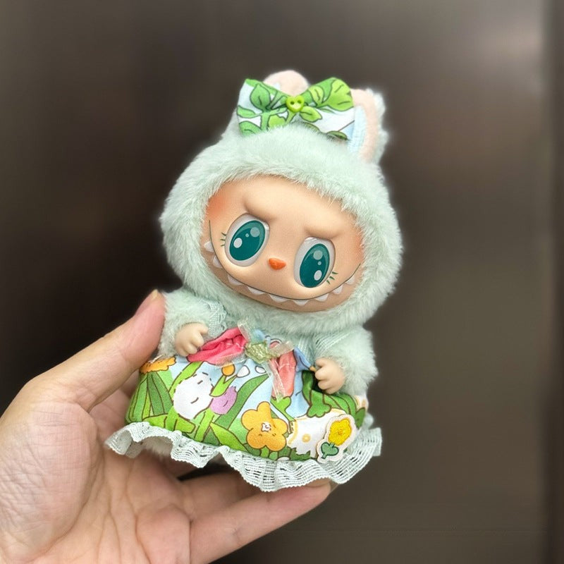 Ropa de Invierno para Muñecas Labubu de 17cm – Sets Calientitos y Adorables (Muñeca no incluida)