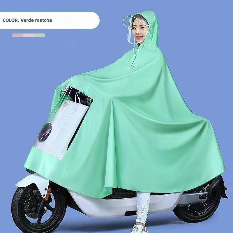 Impermeable para Bicicleta Eléctrica o Motocicleta a Prueba de Lluvia y Viento