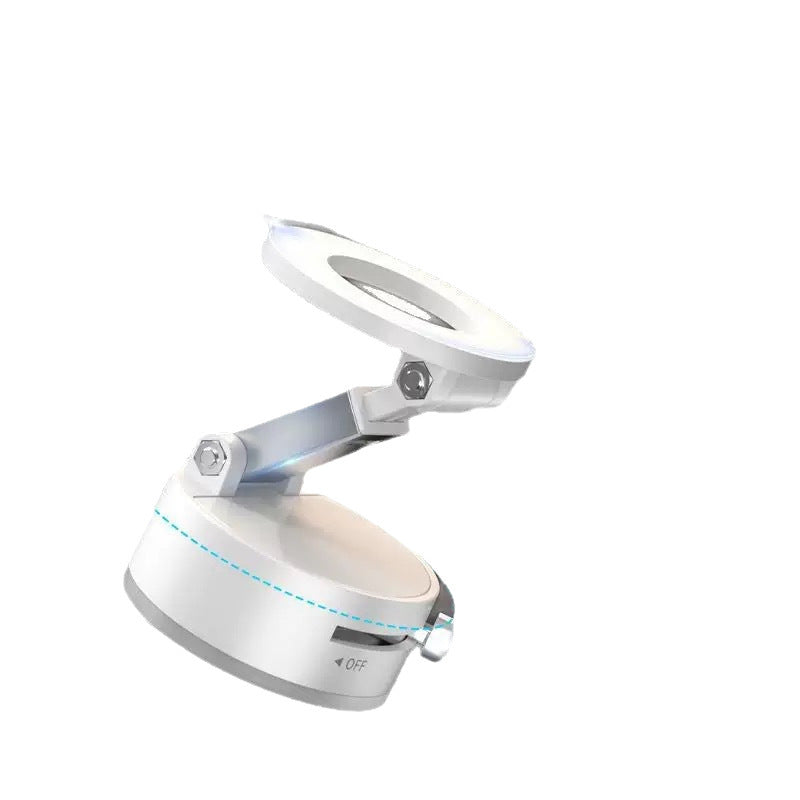 Magnetic Car Phone Holder with 360° Rotation and Adjustable Foldable Design