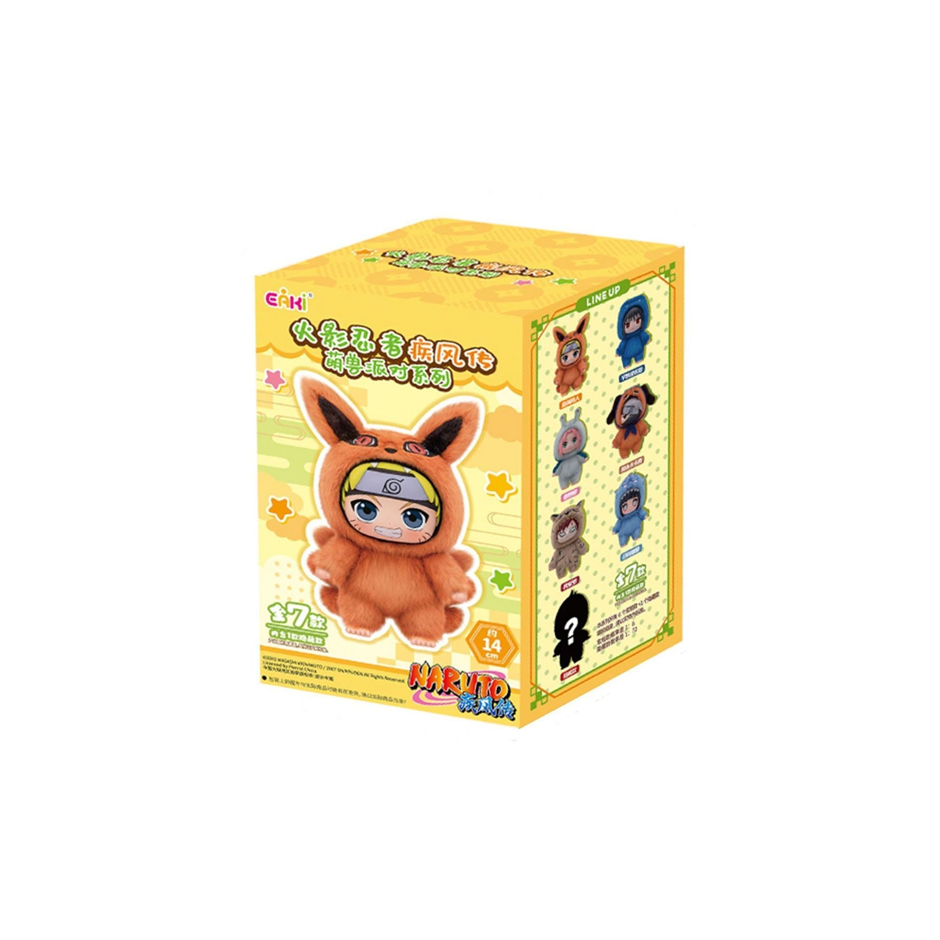 TOPTOY Naruto Shippuden Adorable Plush Toy Series Blind Box Collection