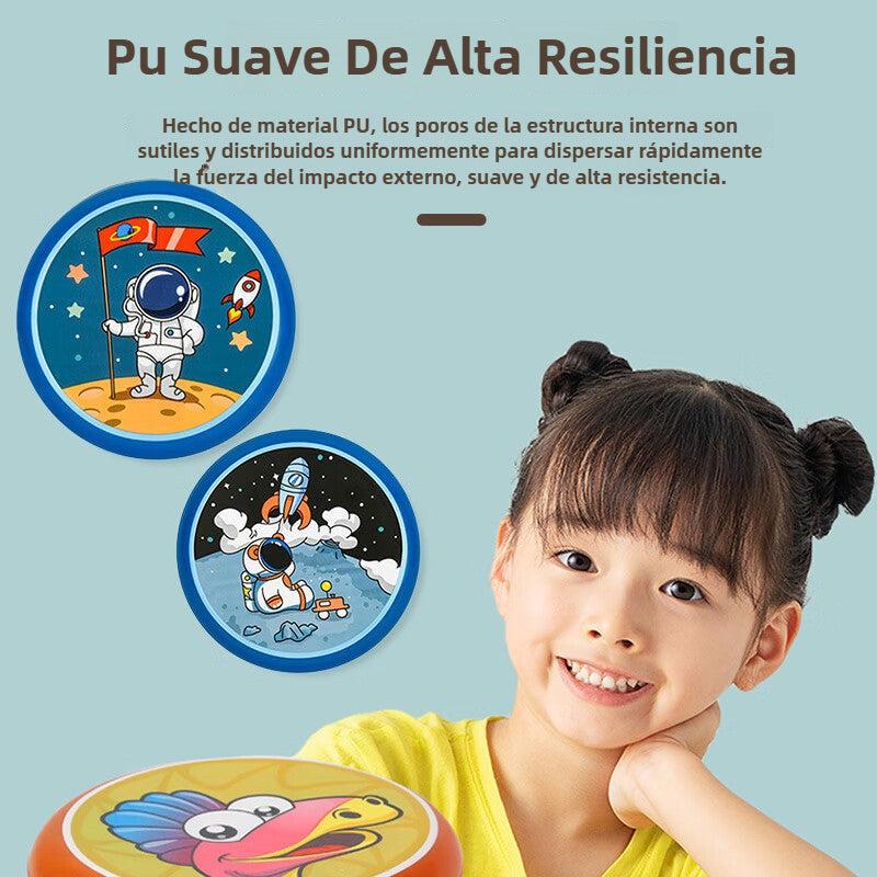 Disco Volador de Goma suave para Niños- Actividades al aire libre