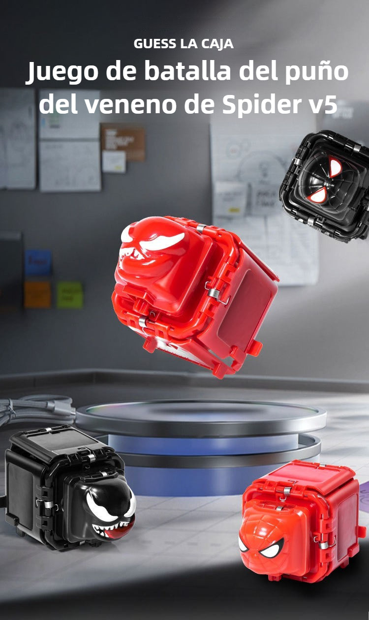 Juguete de Spider-Man para Piedra, Papel o Tijera: Huevo Creativo y Divertido, Popular en Redes Sociales