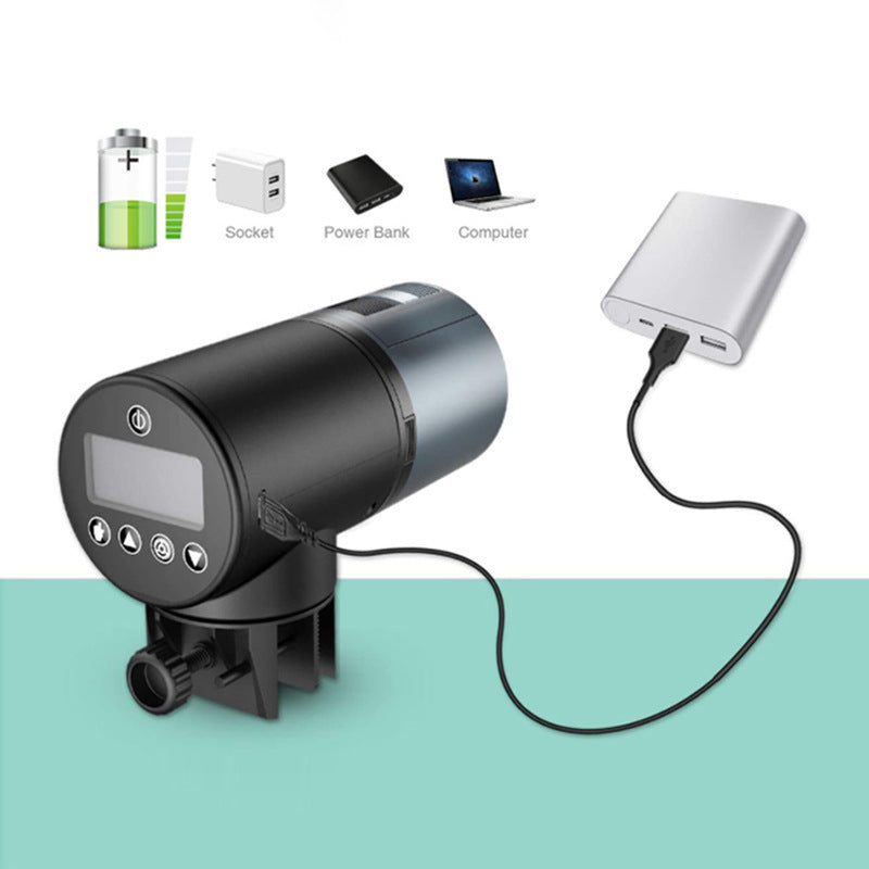 Alimentador Inteligente Para Peces – Dispensador Automático Programable y Controlado