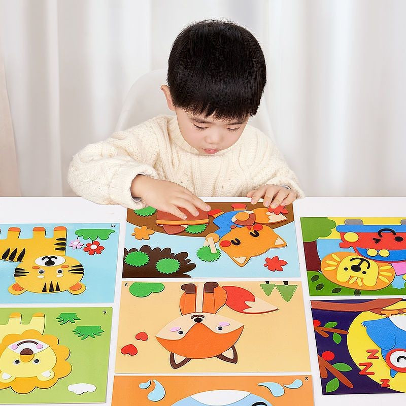 Juego de Pegatinas Adhesivas 3D para Manualidades