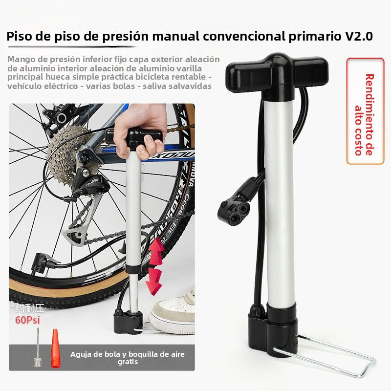 Bomba para Balones y bicicletas