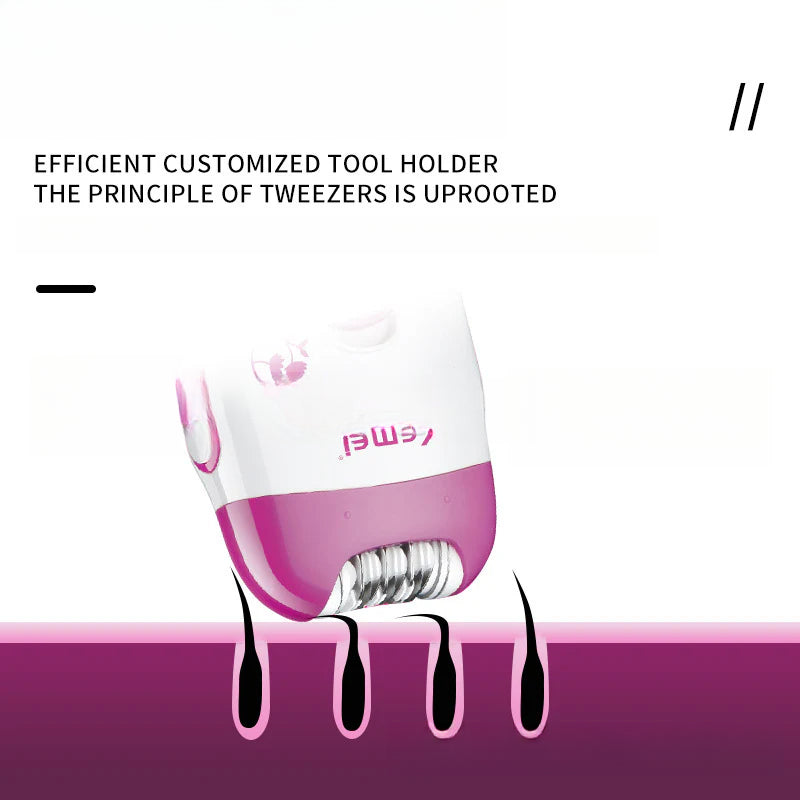 Depiladora Eléctrica Portátil para Cuerpo y Zonas Íntimas