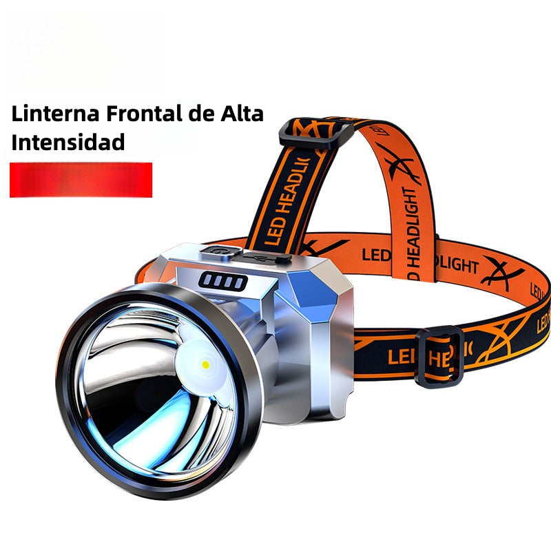 Lámpara LED recargable para camping y pesca