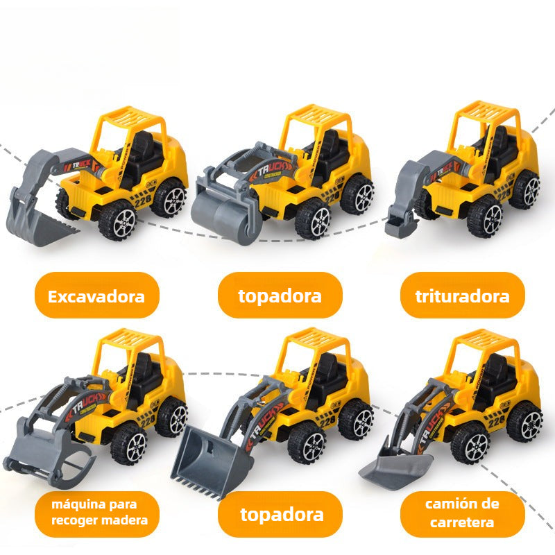 Excavadora de Juguete para Niños – Vehículo de Construcción pequeño