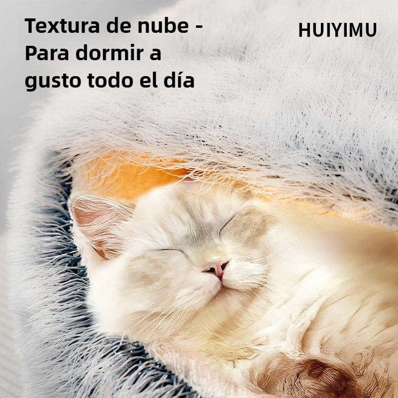 Cueva para Gatos en Invierno: Seguridad, Calidez y Comodidad
